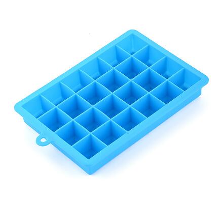 Gogogu Pack of 2 Ice Cube Trays, Silicone Ice Cube Trays Molds for Cocktail, Flexible Ice Cube Molds